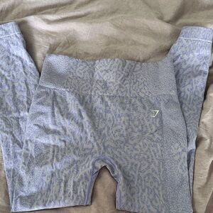 Gymshark Lavender and Gray Leggings